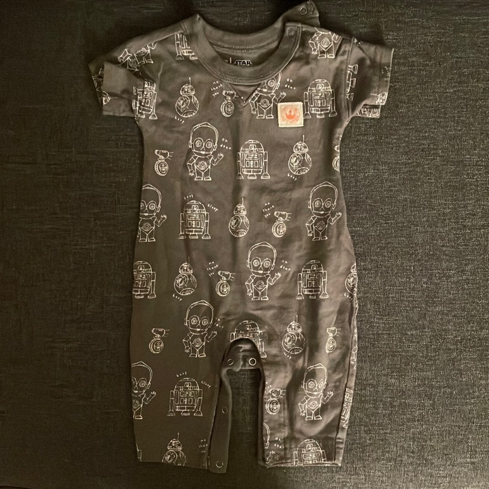 Star Wars baby jumpsuit
